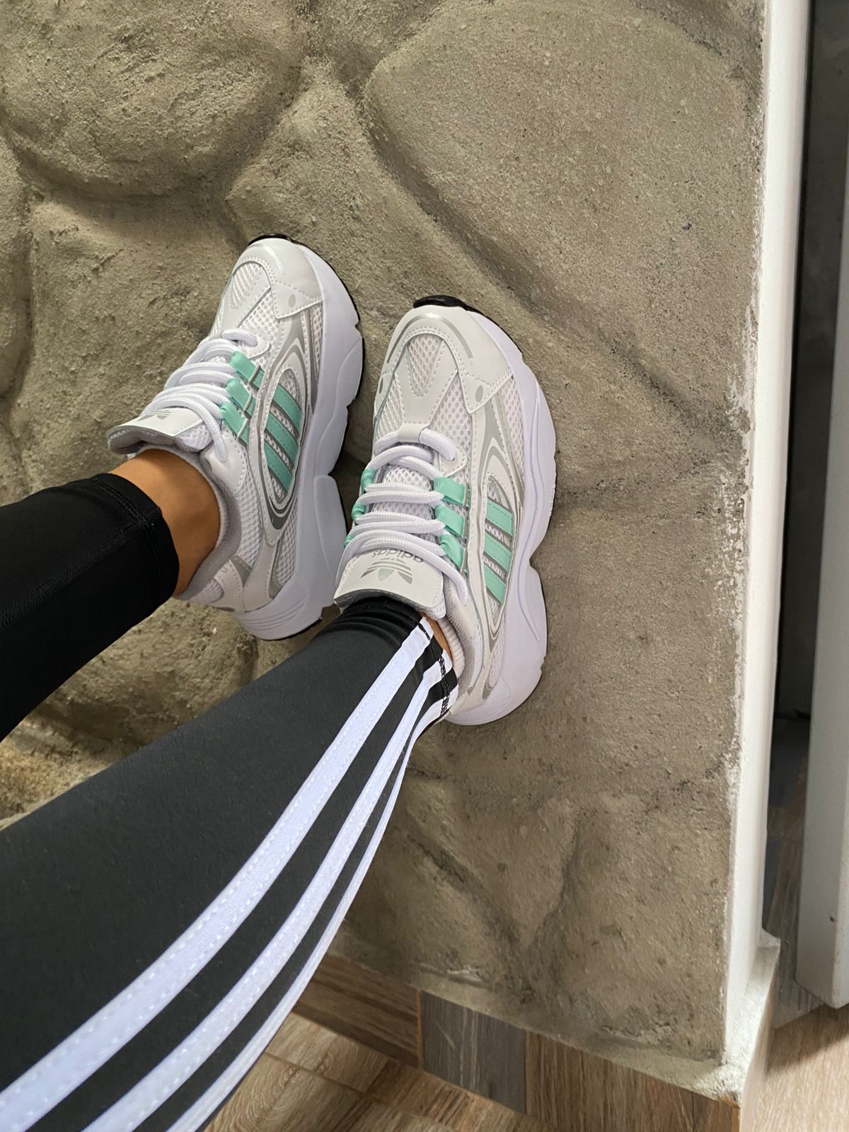 Tenis dama turquesa