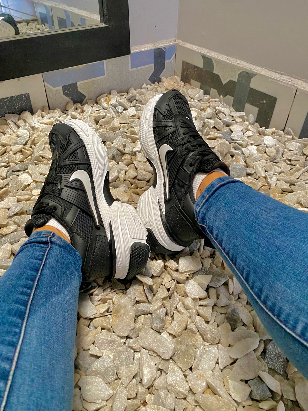 tenis negro unisex
