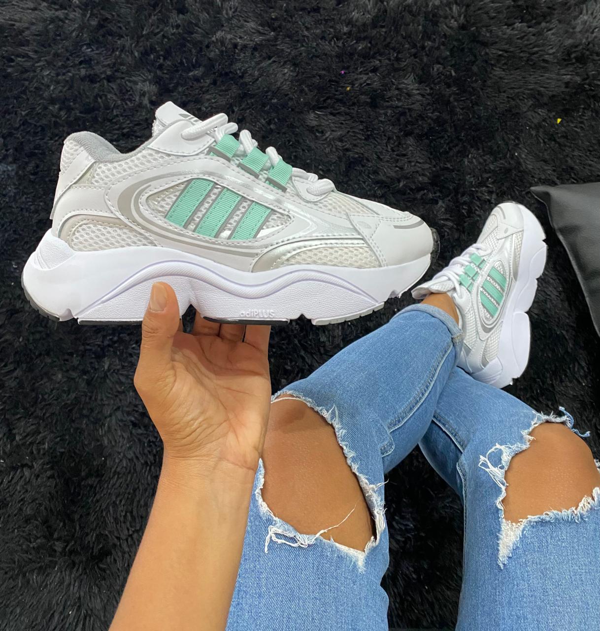 Tenis dama turquesa